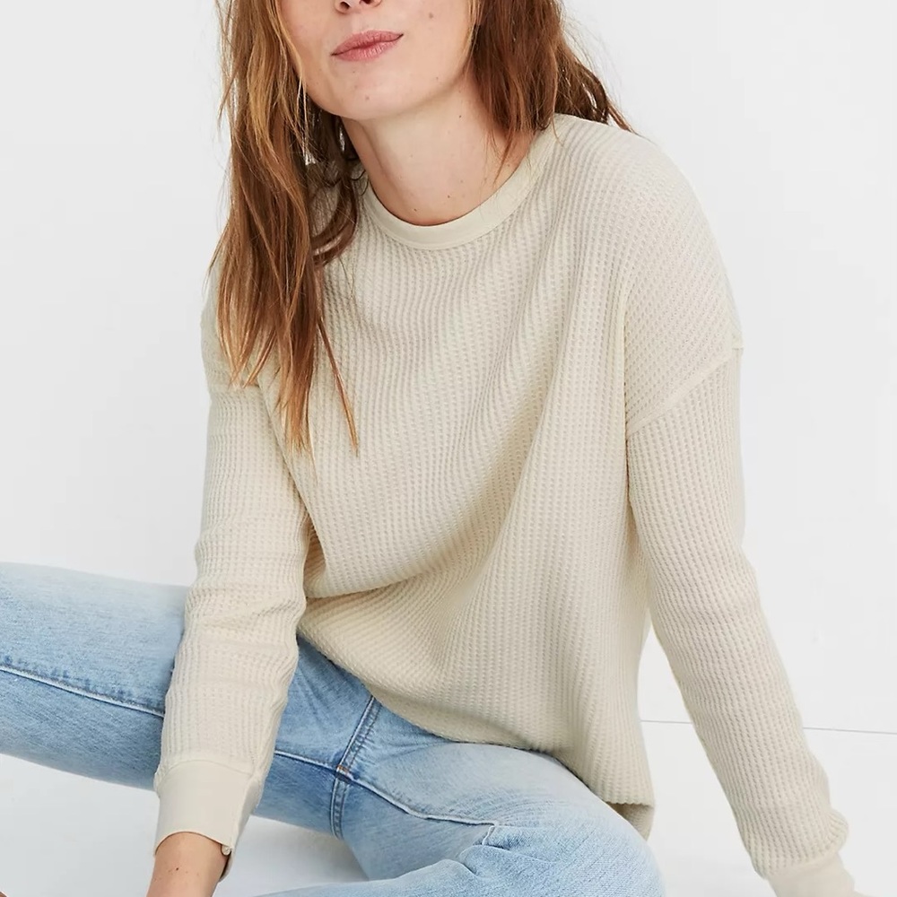 Rivet & Thread Oversized Long Sleeve Thermal Tee